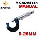 Micrometer 0,25